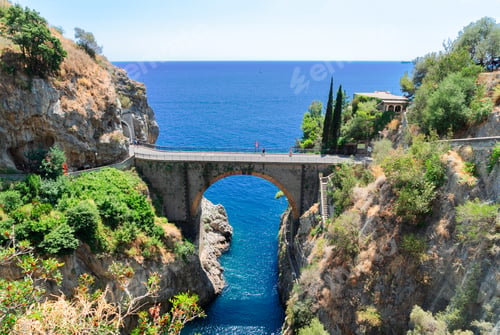 Preview: road of Amalfi coast, Italy