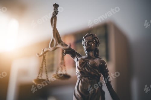 Preview: Lady justice,Law theme, mallet of the judge, law enforcement officers