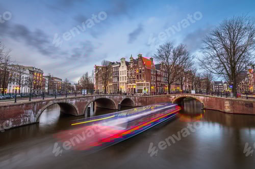 Preview: Amsterdam, Netherlands Bridges and Canals