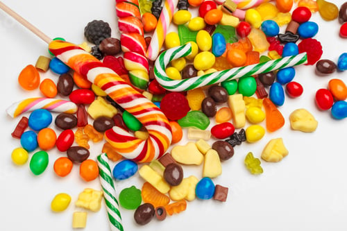 Preview: A lot of colorful candy