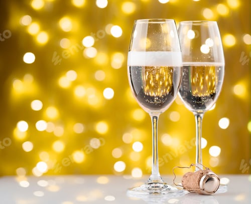 Preview: Champagne glasses