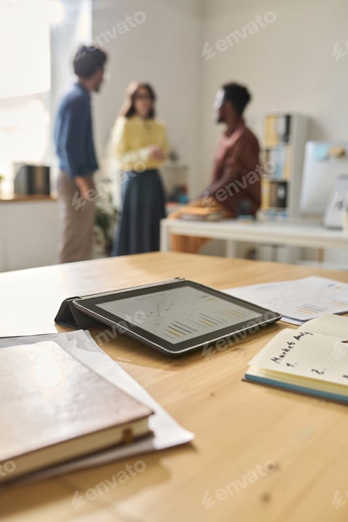 Preview: Workplace of business person in office