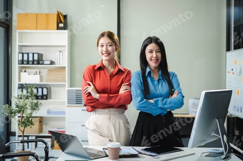 Preview: Portrait of a successful business woman looking to camera.