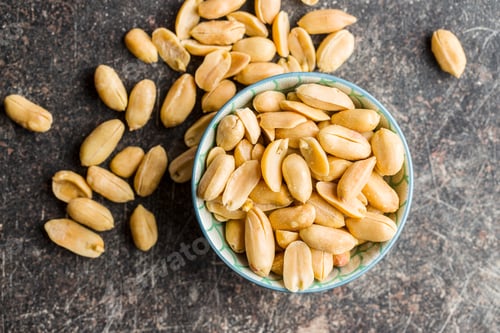 Preview: Salty roasted peanuts.