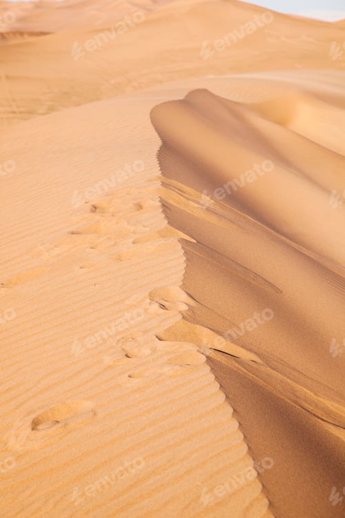 Preview: Dunes on desert sand