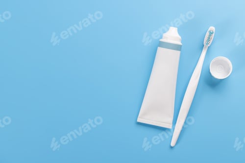 Preview: Toothpaste and toothbrush