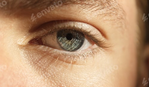 Preview: Close-up shot of a beautiful human eye.