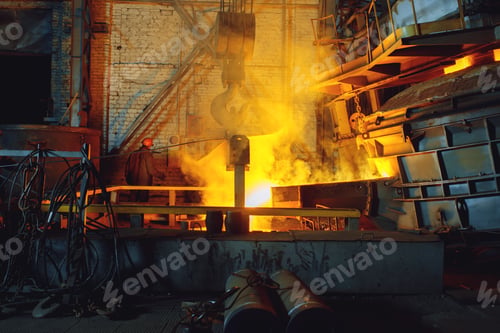 Preview: Steel factory, metallurgical or metalworking mill