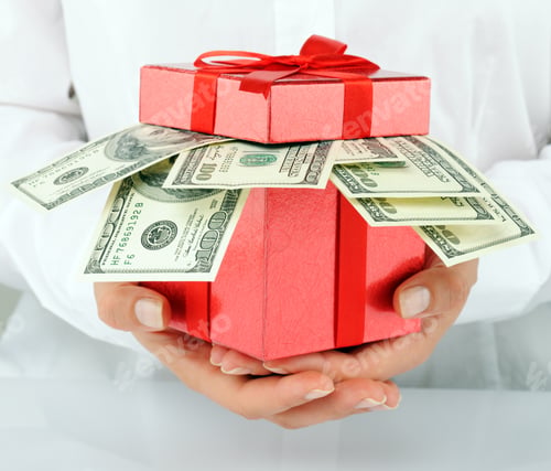 Preview: Box with dollars