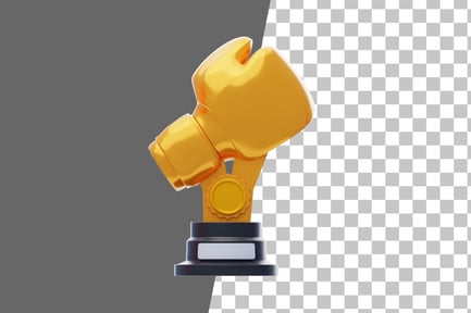 Preview: Boxing Cup 3D Icon