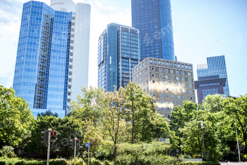 Preview: Skyscrapers in Frankfurt
