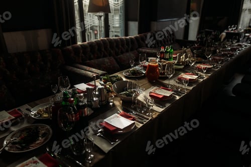 Preview: Luxury catering at restaurant wedding reception