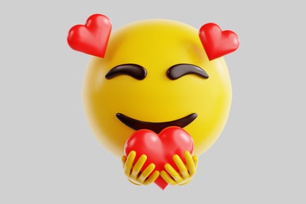 Preview: 3D Loving Emoji