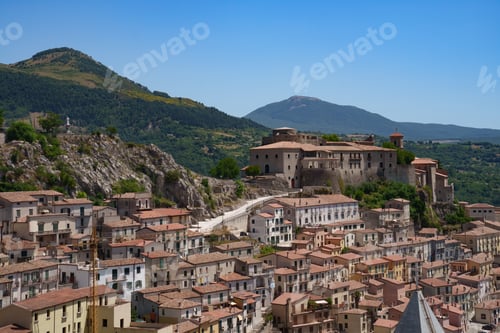 Preview: View of Muro Lucano, in Potenza province, Italy