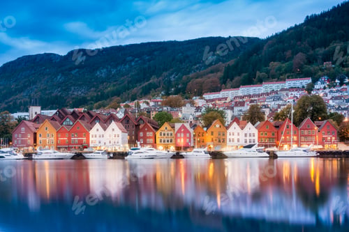 Preview: Landscape of bergen city