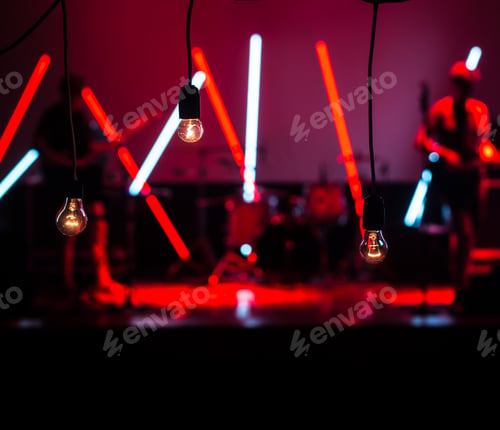 Preview: bulb on a beautiful background