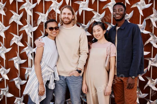 Preview: Group of Friends in City
