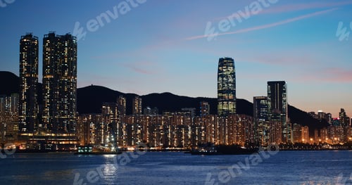 Preview: Sau Kei Wan, Hong Kong 24 July 2020: Hong Kong sunset