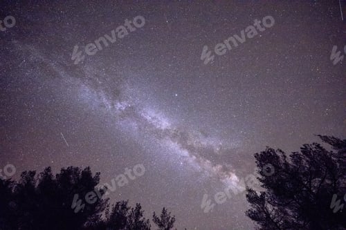 Preview: Starry sky with Milky way