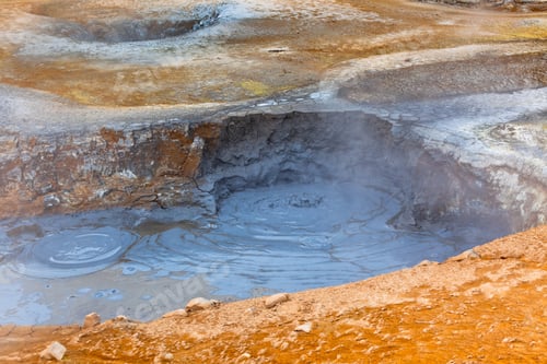 Preview: Hot Mud Pots in the Geothermal Area Hverir, Iceland