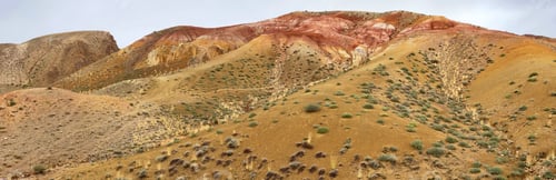 Preview: Colored mountains or Mars in Altai, Russia