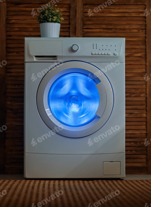 Preview: Interior of a real laundry room