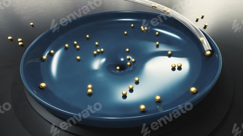 Preview: Pearls in a carousel plate
