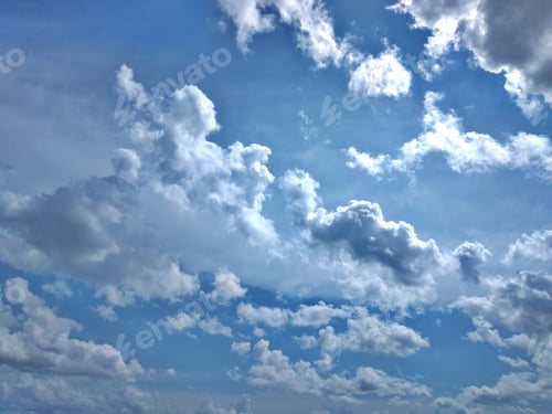Vorschau: Himmelstextur mit Wolken