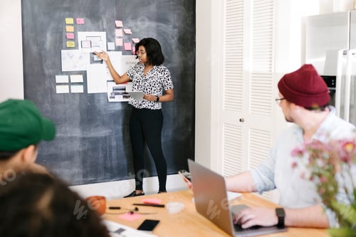 Preview: Leader in a startup company presenting