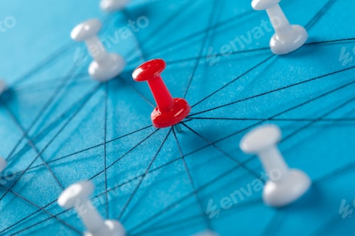 Preview: Network with pins