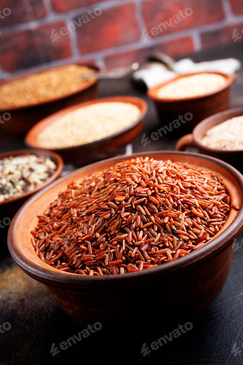 Preview: rice in bowls