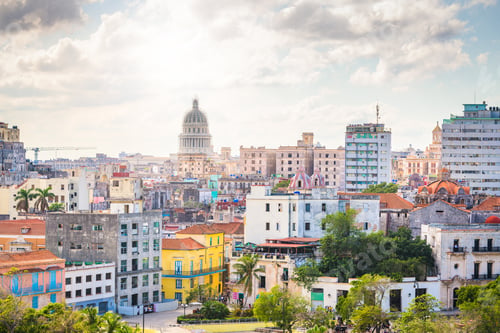 Preview: Havana, Cuba downtown skyline