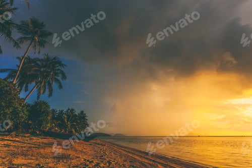 Preview: Beautiful beach at koh phangan (Thailand).