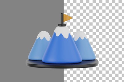 Preview: Goal 3D Icon