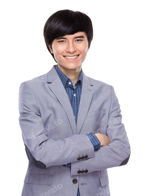 Preview: Young businessman portrait