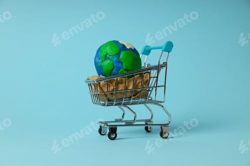 Preview: Earth Day, Environment and Eco concept, close up