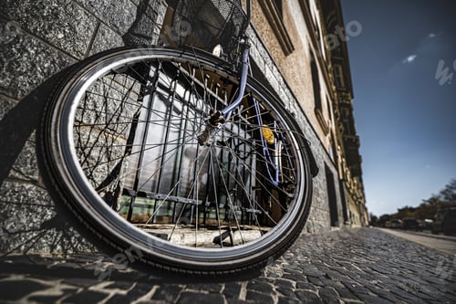 Preview: Bike on the house wall