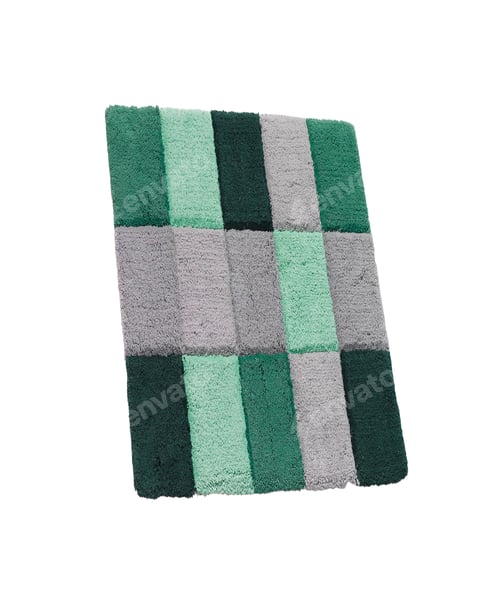 Preview: bath rug isolated on white background