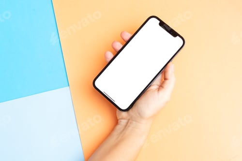Preview: Modern phone mock up