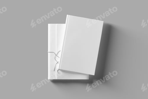 Preview: book, mockup, cover, textbook, realistic