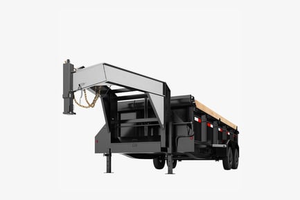 Preview: Heavy-Duty Gooseneck Dump Trailer