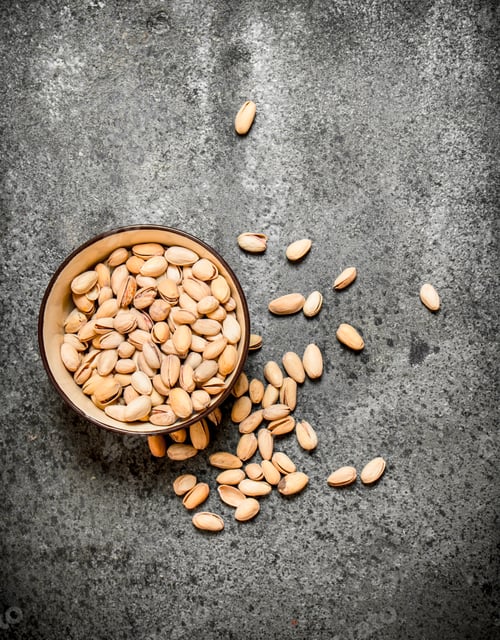 Preview: Pistachios in a bowl.