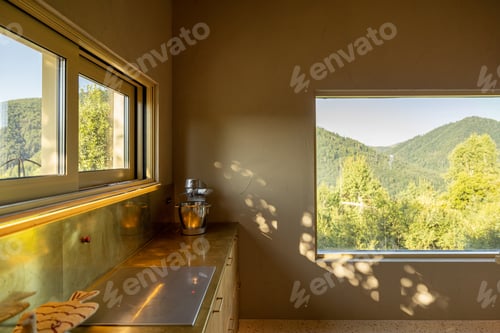 Preview: Kitchen View with Morning Sunlight