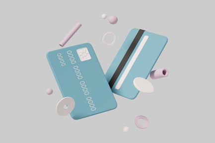 Preview: Two credit cards.
