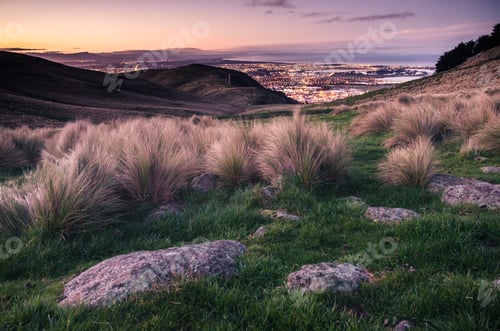Preview: Christchurch, NZ, at sunset