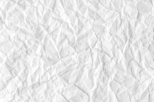 Preview: Recycled Crumpled White Paper Texture Background
