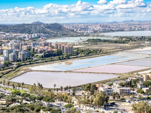 Preview: Salt lakes near Cagliari, Sardinia island