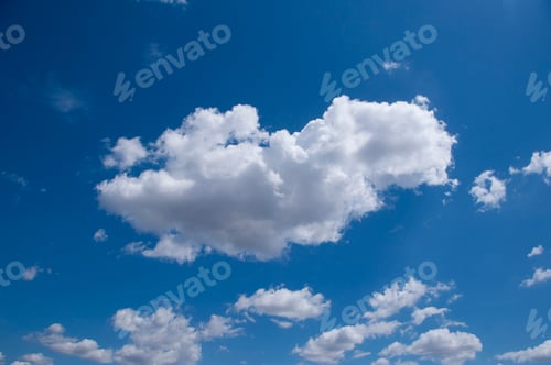 Preview: Sunny sky abstract background, beautiful cloudscape