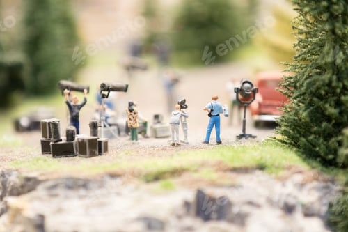 Preview: Film crew is busy filming a movie