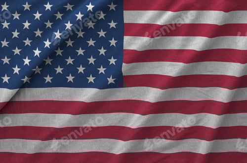 Preview: Stars and Stripes Fabric Design Close-Up